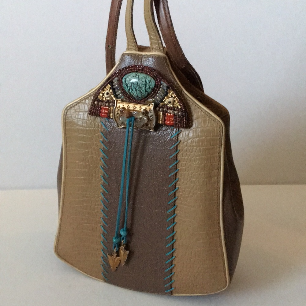 Mary Frances Leather Bag